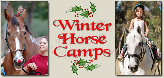 Winter Break Horseback Riding Camp Nellie Gail, Hayden Riding School
