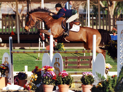 Susie Hutchinson and Logan - 1998 - Open Jumper Champion