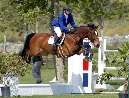 Lane Clarke Clears the Water - 2008 at the Oaks