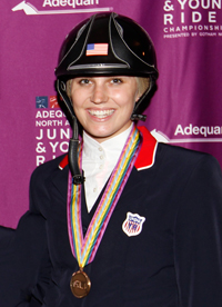 North American Junior Young Rider NAJYRC Charlotte Gadbois