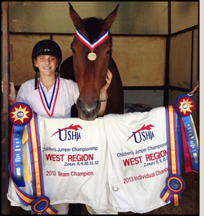 Serenity Phillips USHJA Children's Jumper Championship West Hayden Show Jumping