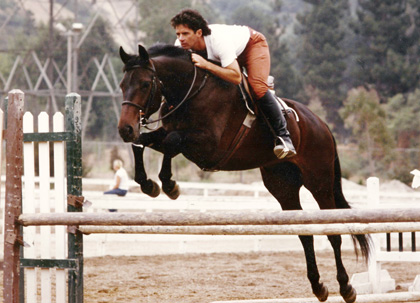 Mickey Hayden Jumping Sans Helmet